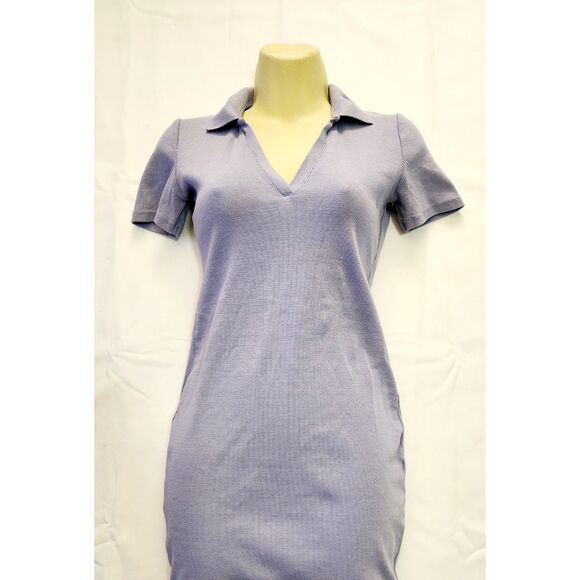 ZARA Women's Purple Bodycon Dress Size M - Picture 3 of 8